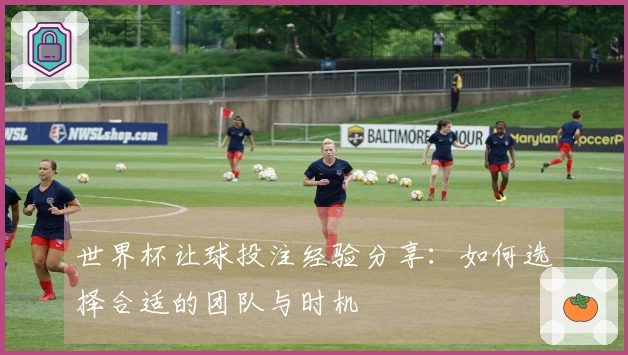 世界杯让球投注经验分享：如何选择合适的团队与时机
